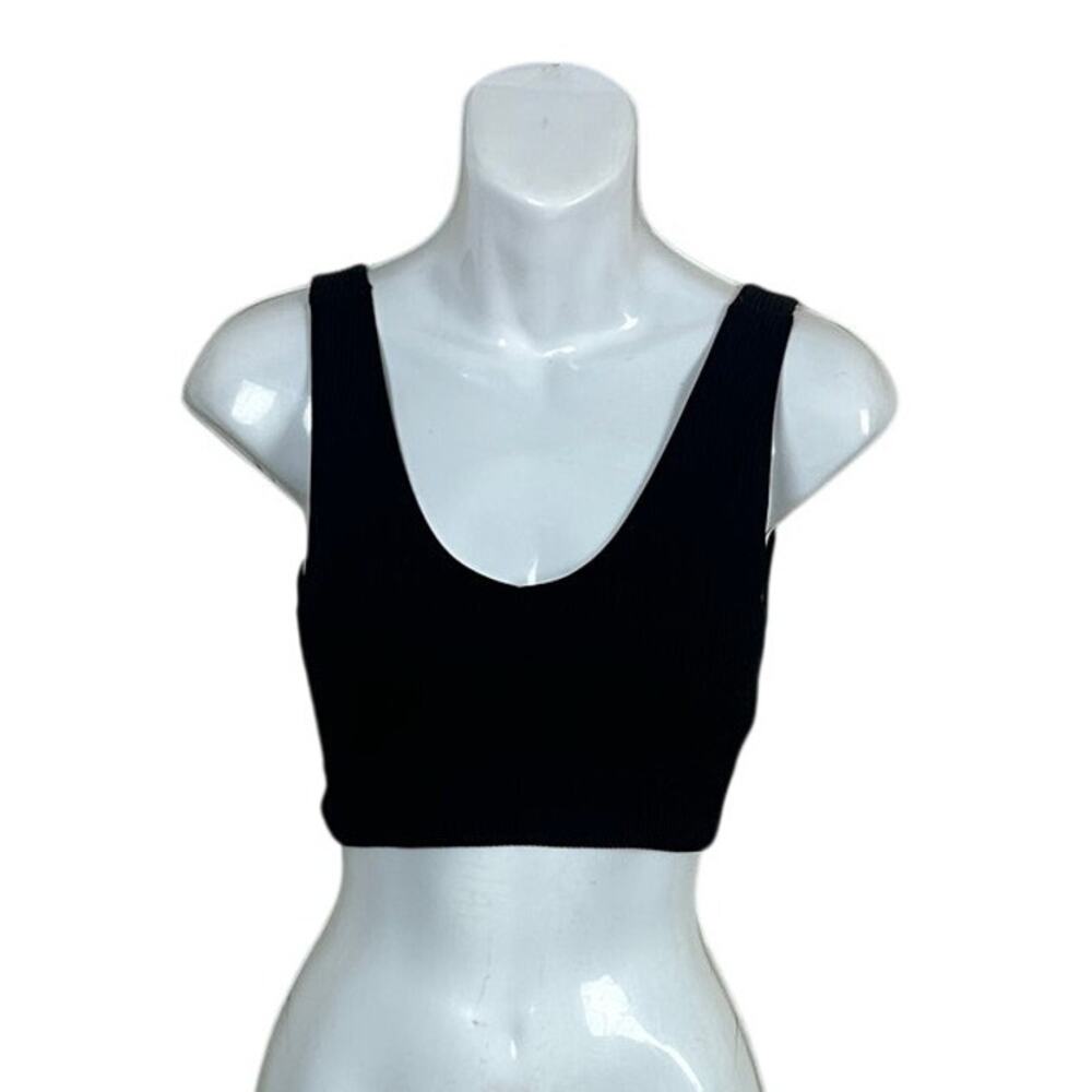 Aerie Black Active Bra Tank size M